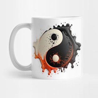 Yin Yang T-Shirt Mug